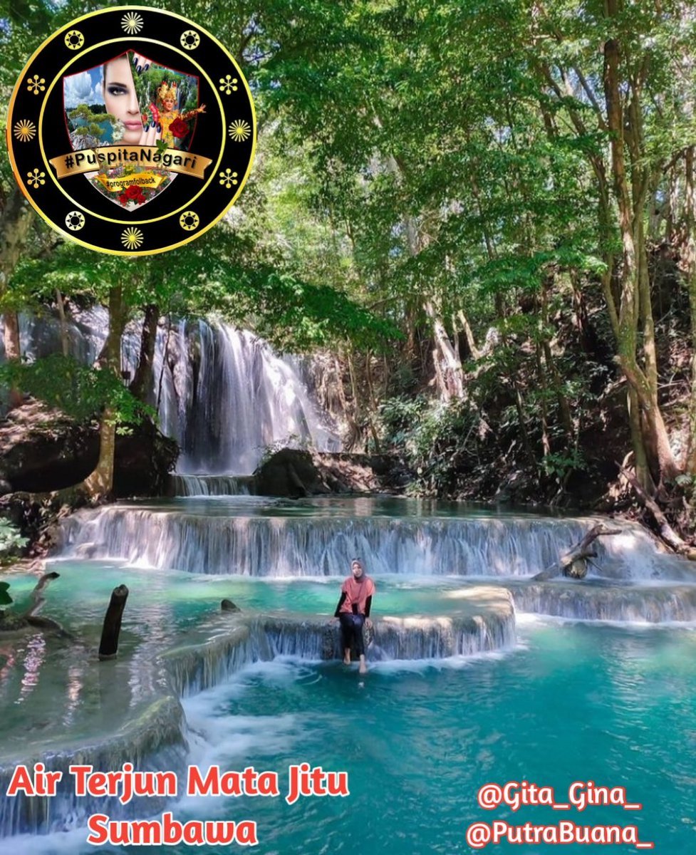 PutraBuana_'s tweet photo. 💞 OPEN PROMOTE TANDEM 💞
Air Terjun Dengan Kolam Bertingkat Yang Eksotis di Pulau Moyo

Daftarin akunmu di sini yuk

Follow
@PutraBuana_
@Gita_Gina_

lalu 🔃 ❤
Ketik : Air Terjun Mata Jitu
#programfolback
#PuspitaNagari

Cc
@TheArieAir
@wiwikherma
@AzisDadun_
@CantikaCahyhani https://t.co/KInnBgUPEs