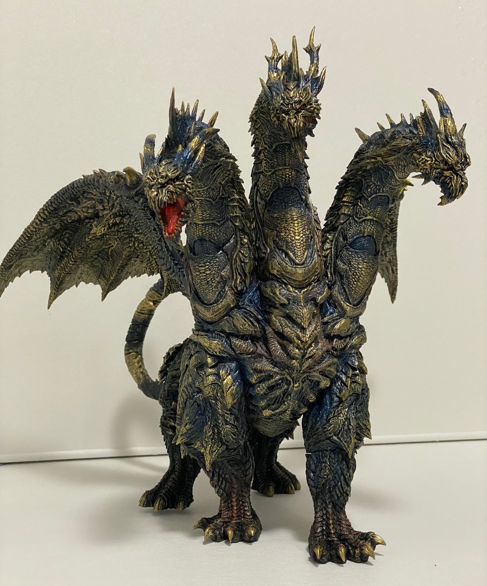ススキガレージ カイザーギドラ レジン キット 完成品 ゴジラ ススキガレージ カイザーギドラ レジン キット 完成品 ゴジラ