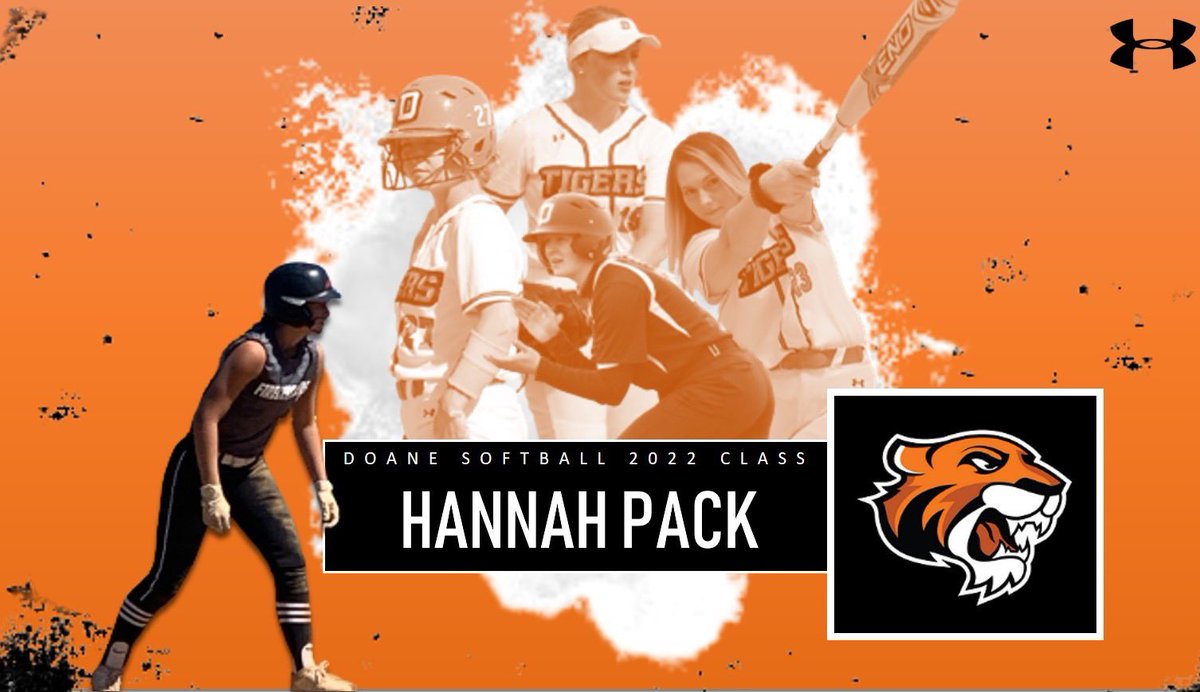 I am so excited to announce the I will be furthering my academic and athletic career and Doane University. I want to thank my family, coaches, and friends for helping me get to this point. Can’t wait for this next chapter🧡🖤. <a href="/DoaneSoftball/">Doane Softball</a>