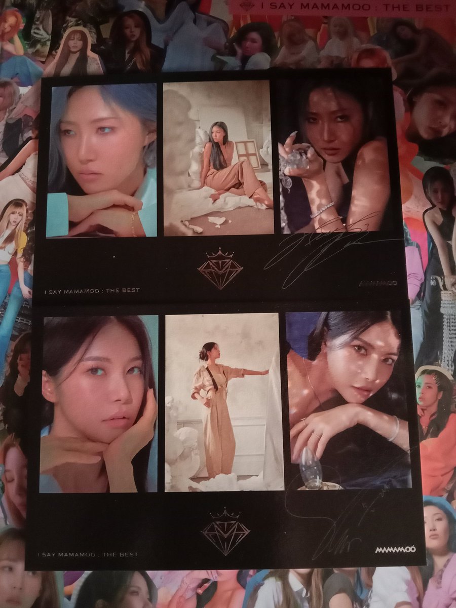 wheepuup's tweet photo. WTS/LFB

MAMAMOO I SAY: THE BEST ALBUM (UNSEALED) - 400

POST CARD - 125 each

PHOTOCARDS - 225 each

CAN BE SOLD AS SET (ALBUM, 1POST CARD, 2PHOTOCARDS) - 875

Mop: GCASH Only!!
Mod: SCO, GGX, SDD

🏷️ Mamamoo Solar Moonbyul Wheein Hwasa The Best Album TBA https://t.co/ydP4c78pFR