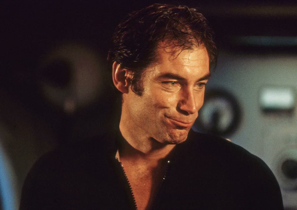 Classic Bond Scenes:

Bond sees how many wine gums he can fit in his mouth in #LicenceToKill.