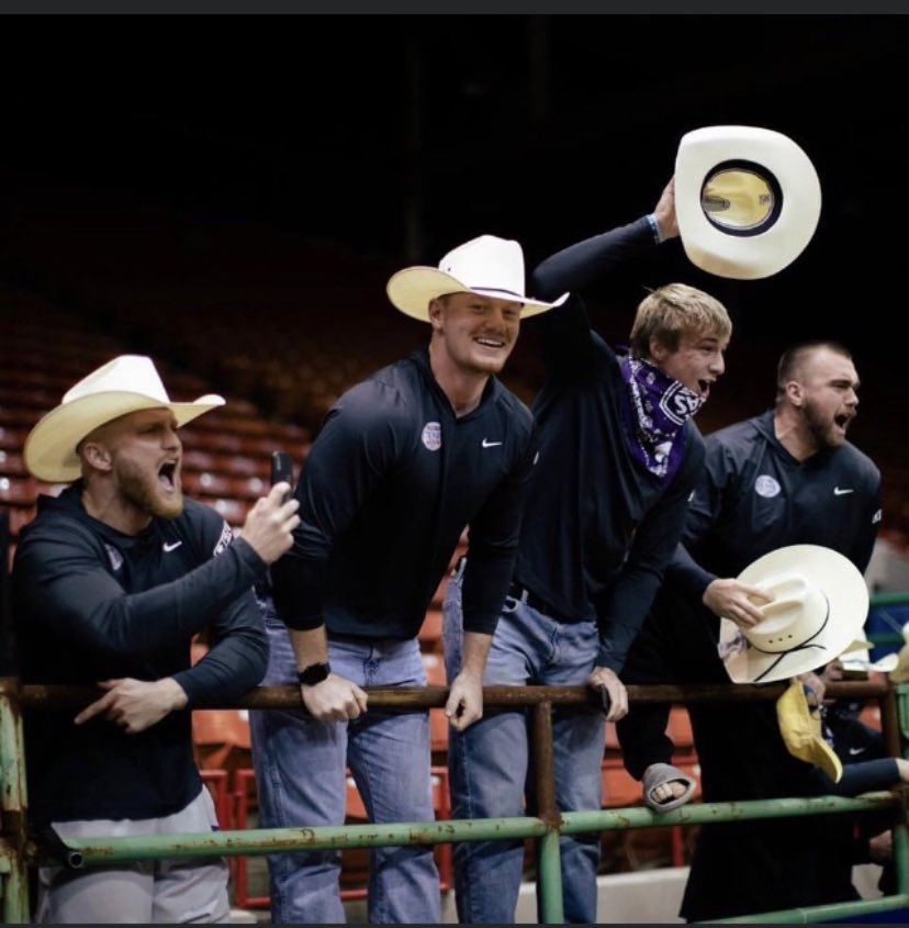 Spencer at Texas Bowl rodeo.