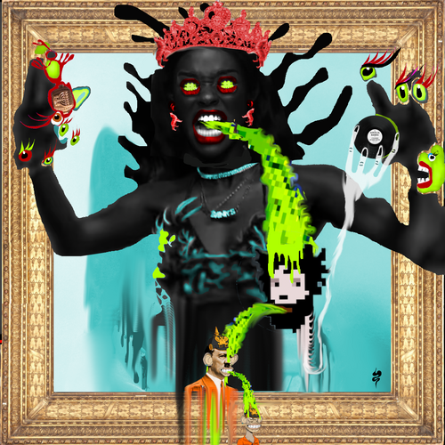 StellasBot's tweet image. digga bought CryptoStella #91: Azealia Banks + Ryder Ripps + Izan BAYC for 0.50 ETH ($1,905) opensea.io/assets/0x495f9… #digga #nft