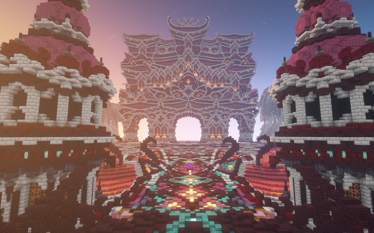 Makkoqt's tweet image. Procrastinational WIP I'm working on
📷 - @Stratasil 
Built on @mythicustudios  
#Minecraft  #minecraft建築コミュ  #WIP