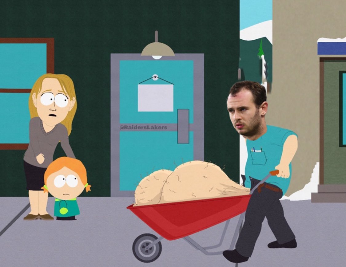 RaidersLakers's tweet photo. Hunter Renfrow carrying the Raiders https://t.co/UT9CJ6Rcit