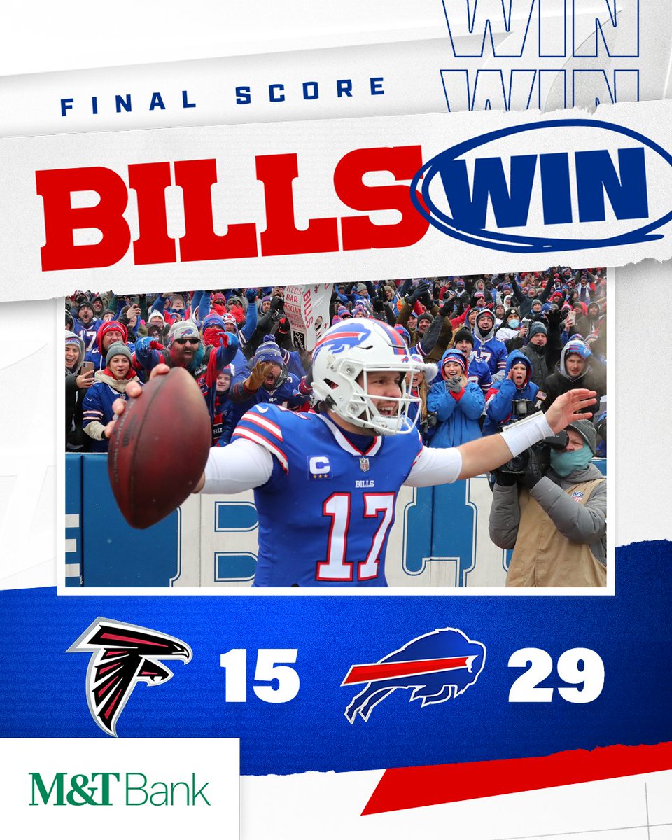 BuffaloBills's tweet image. BILLS WIN!!!

#ATLvsBUF | #BillsMafia