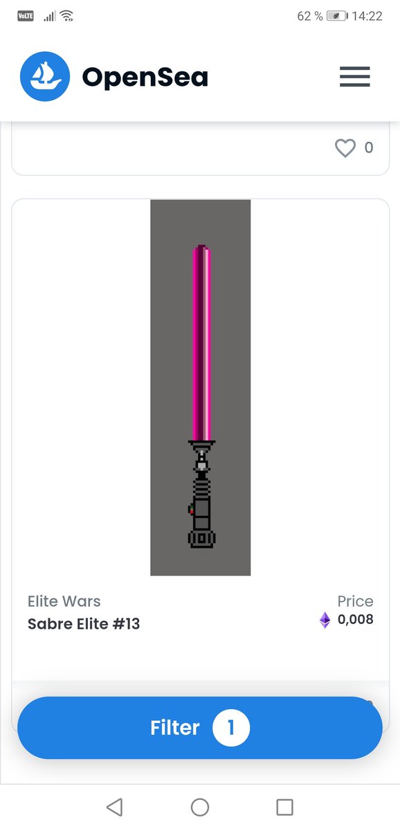 EliteWarsNFT's tweet photo. @kalmadihevesim Which side of the Force are you on? https://t.co/fV0rCIvm0U

Hello. I am starting to sell my creations from the universe of Star Wars. All the characters will be available soon.

The first 100 buyers will have a 1 in 100 chance of winning 1000$ https://t.co/oHNl6QFSnY