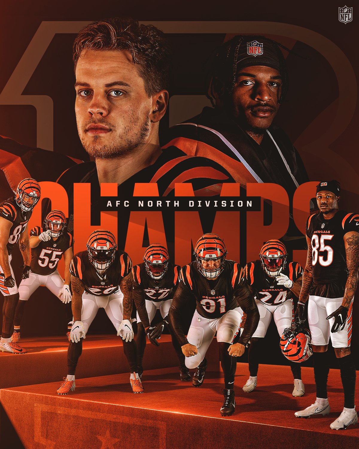 NFL on Twitter "For the first time since 2015, the Bengals are AFC