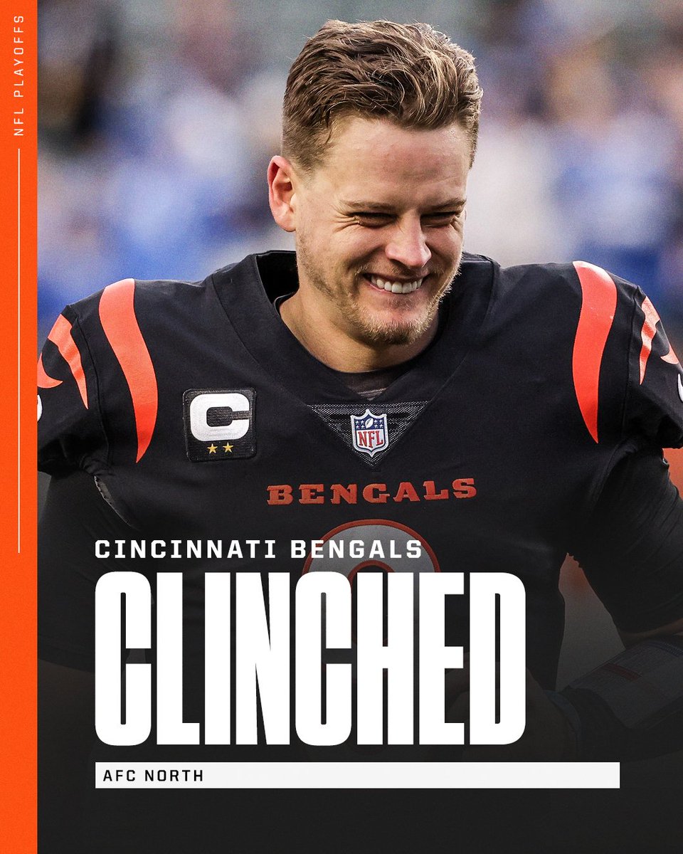 After a comeback win against Chiefs, the Bengals are AFC North champions!