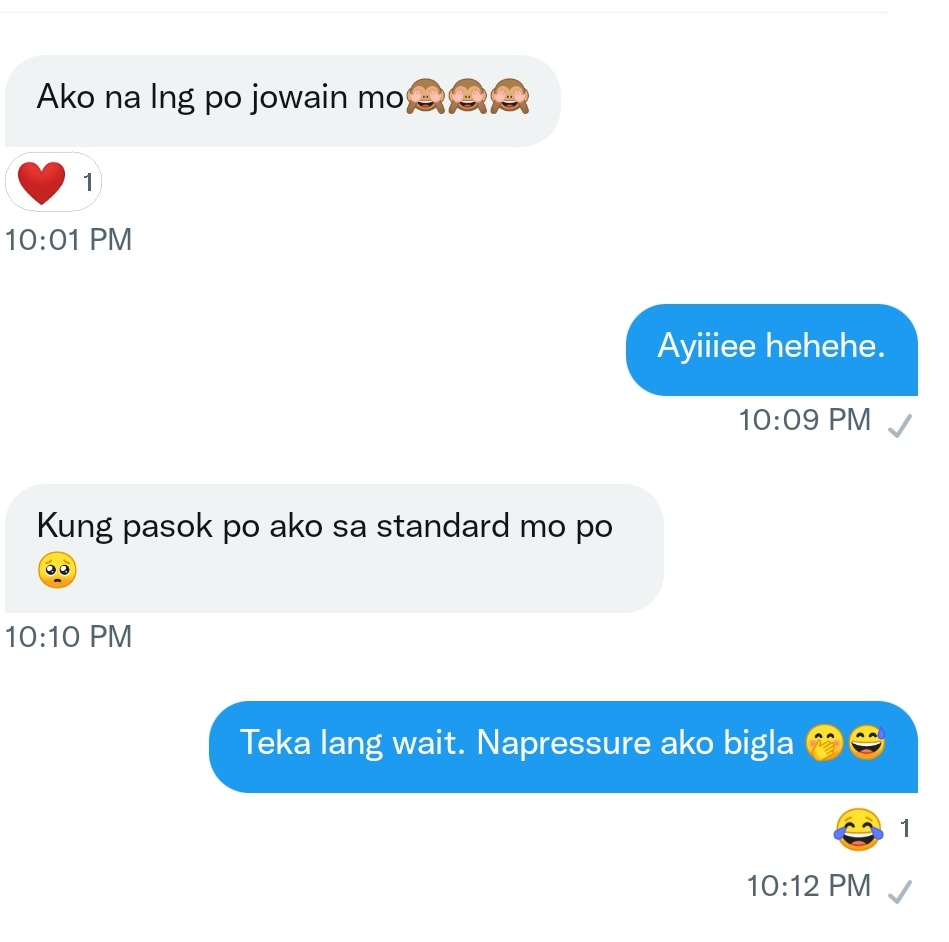 Darkmickey3's tweet photo. Nakaka-pressure magka jowa ulit. 😅
Or nasanay lang akong Single? 😂🤣
#singleislife ba? https://t.co/Ke6Dc4BtjP
