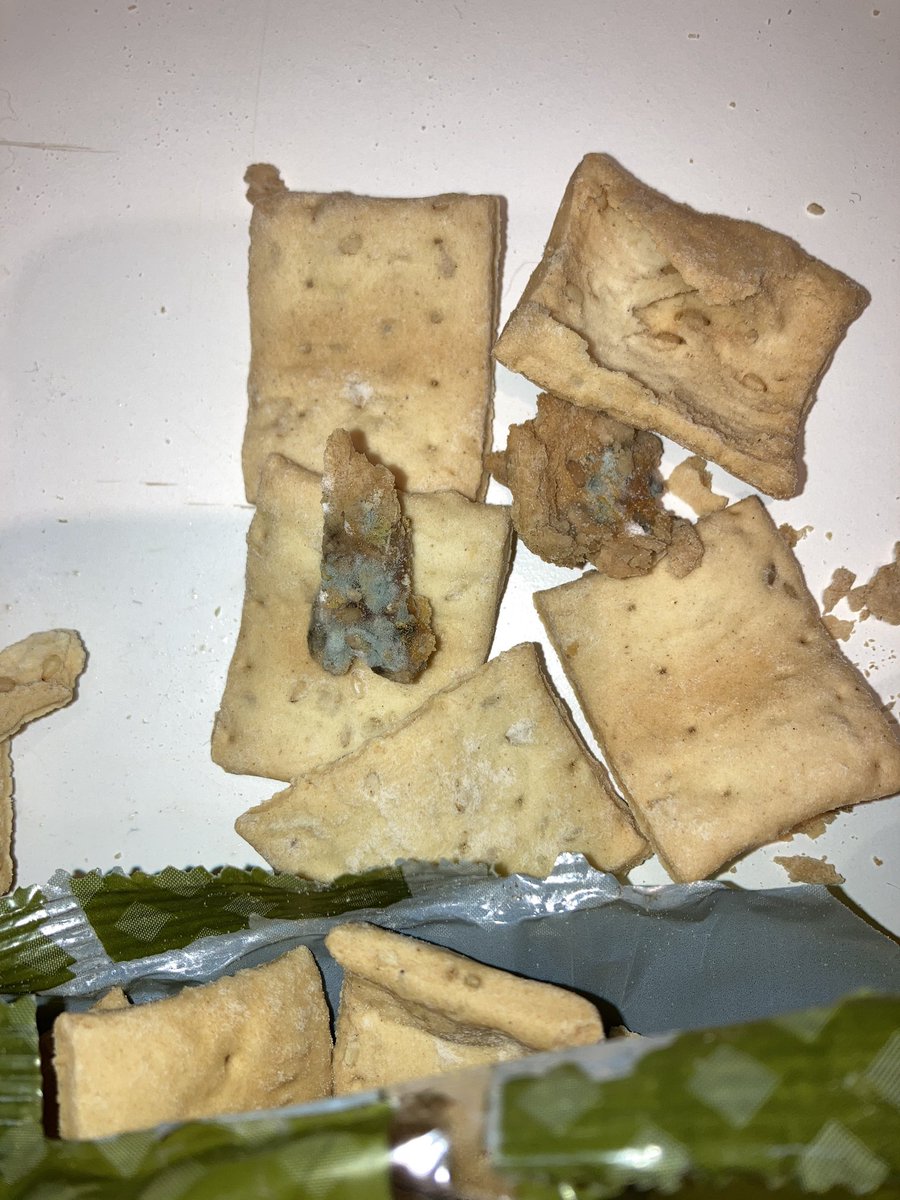 dijitly's tweet photo. @lidlespana we bought these tonight, they go out of date in July 2022, yet somehow they’re covered in mold. explain pls? this is disgusting. @LidlGB #CustomerService https://t.co/KjLR67hzJD