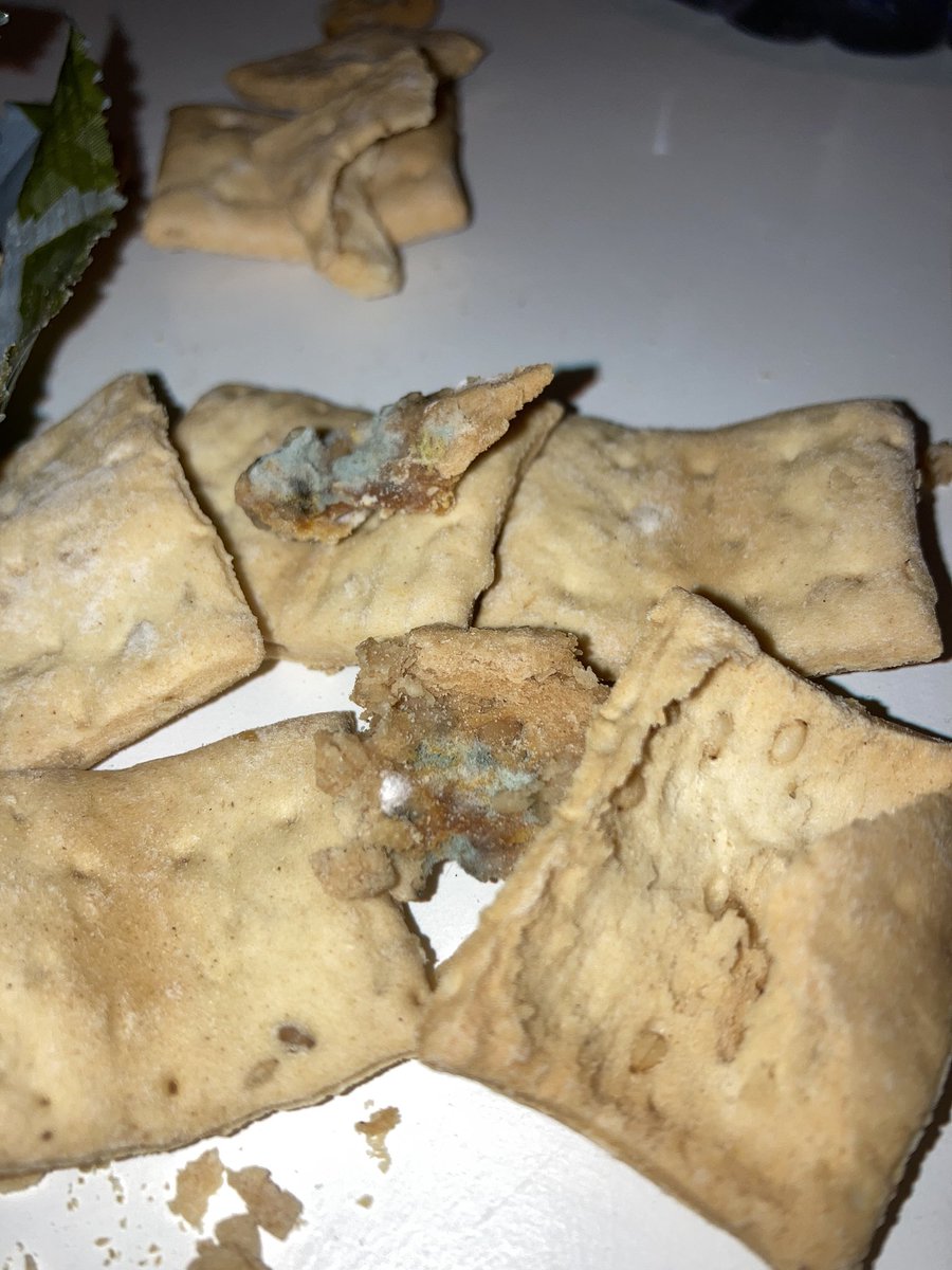 dijitly's tweet photo. @lidlespana we bought these tonight, they go out of date in July 2022, yet somehow they’re covered in mold. explain pls? this is disgusting. @LidlGB #CustomerService https://t.co/KjLR67hzJD