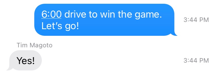 ChuckDryer's tweet photo. Called it! #WhoDey #RuleTheJungle #RuleTheNorth https://t.co/E02nLt52Rh