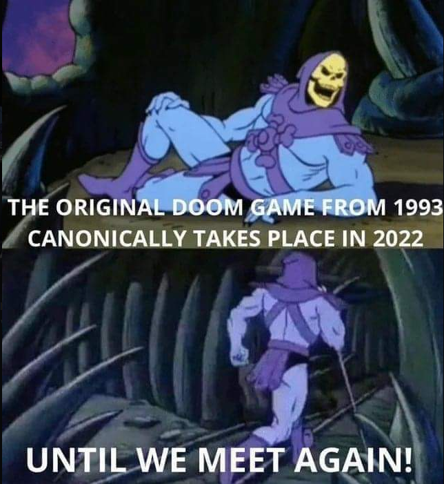 ChrisXswe's tweet photo. haha #DoomIsComing https://t.co/oK5Djq8ioZ