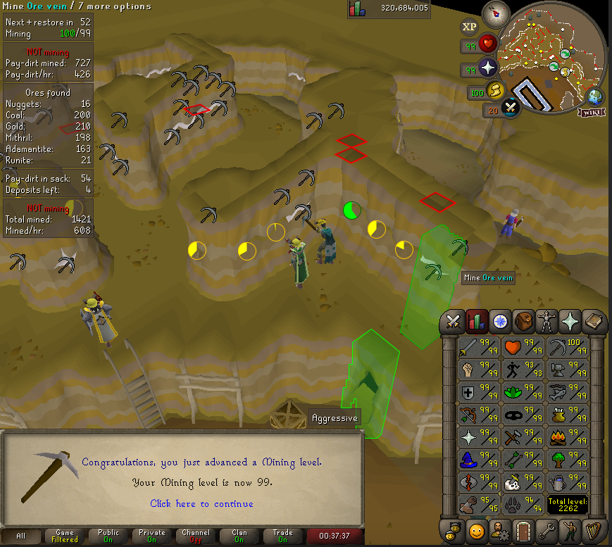 Chelsy_RS's tweet photo. 1st 99 of 2022, and my 20th 99! #99Mining #OSRS https://t.co/uWgZgquWb6