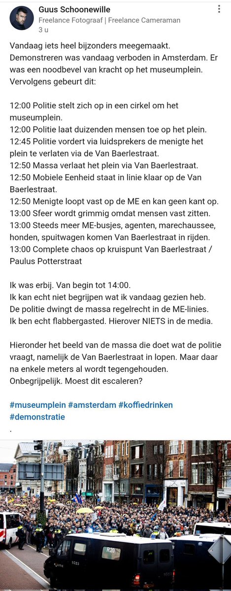 blckbxnews's tweet photo. Must read over de gang van zaken volgens een aanwezige fotograaf https://t.co/QaSiP3GxDV