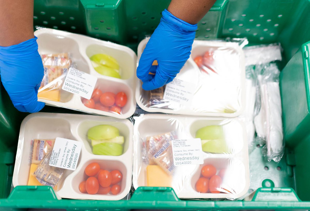 opinion's tweet photo. The number of people needing food assistance soared to 60 million in 2020, up 50% from 2019, according to @FeedingAmerica.
Congress responded with a range of emergency measures, including expanded SNAP benefits and school-meal delivery programs https://t.co/zpblqS9g31 https://t.co/moueNOcPkc