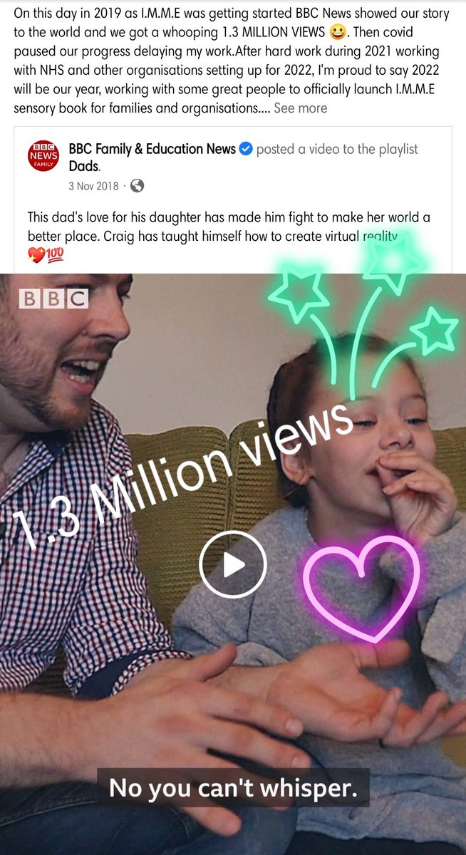 Thank you <a href="/BBCOne/">BBC One</a> <a href="/bbcburnsy/">David Burns</a> <a href="/BBCLookNorth/">BBC Yorkshire</a> 1.3 million views. You helped me many years ago sharing my story. Your help has helped me to move forward to help lots of children.  facebook.com/imme.media