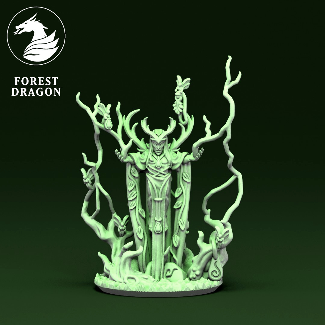 Rangers-Echelle 10MM Forest Dragon impréssion 3d--Wood  elves 