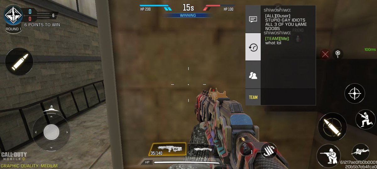 Bruh I was playing gunfight and my teammate said this 1s in game