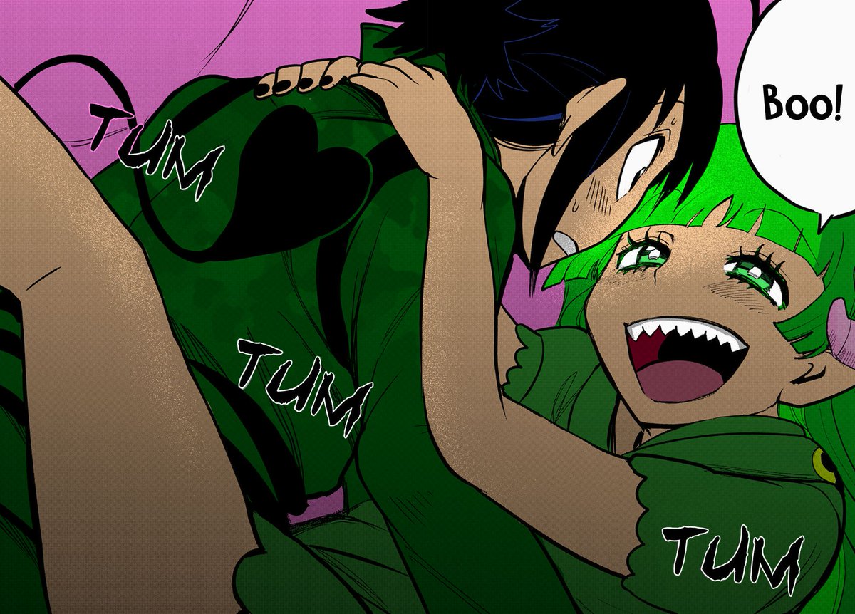 tava com tedio e colori essa cena incrivel vou postar mais tarde