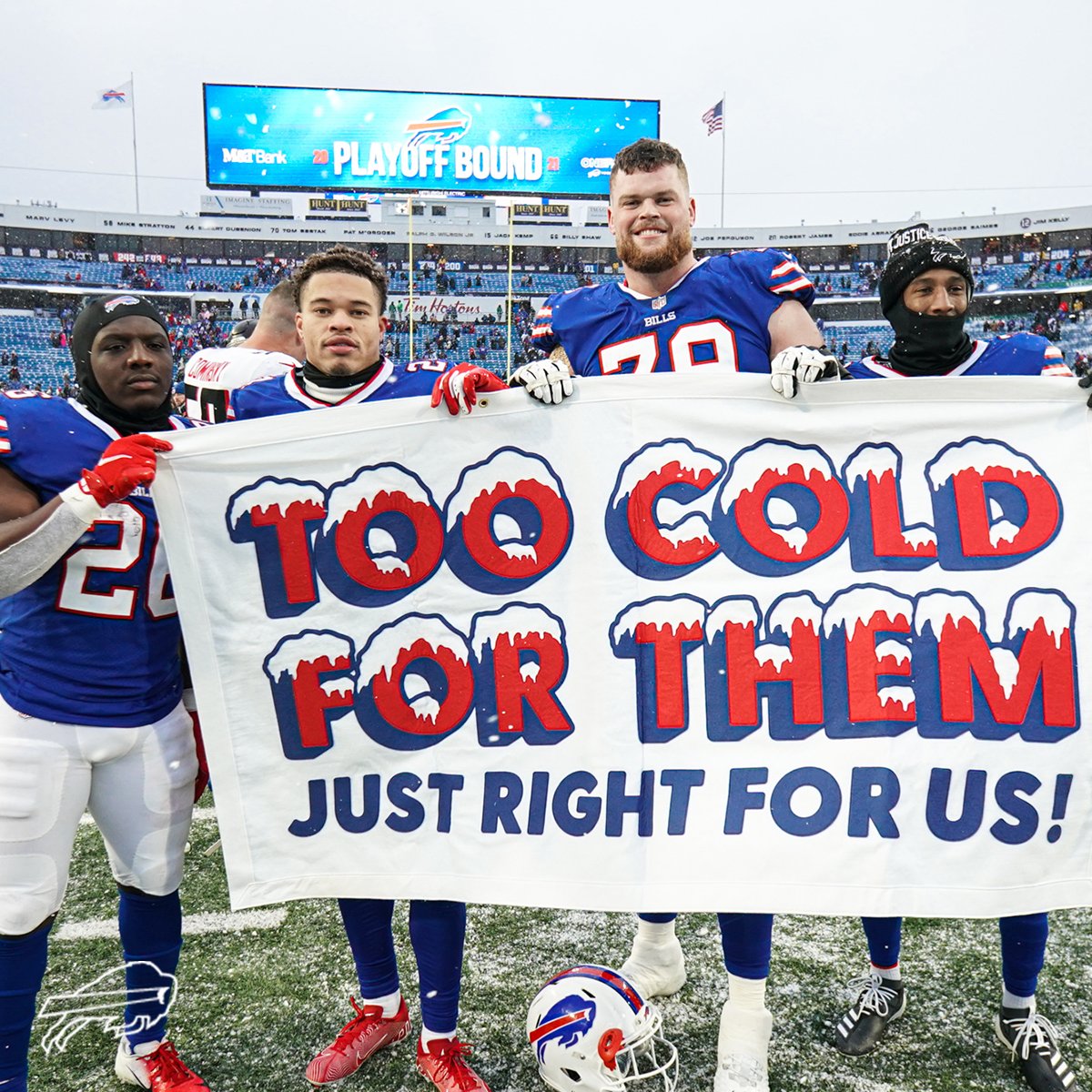 BuffaloBills's tweet photo. Today’s weather report. 

@OxfordPennant | https://t.co/LZQzQB6HJz https://t.co/oHVSUlp5Jy