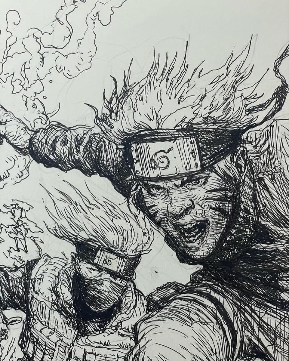 Naruto Sketch by @Karlkop 
https://t.co/L16usULB8q 