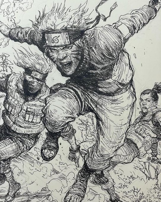 Naruto Sketch by @Karlkop 
https://t.co/L16usULB8q 