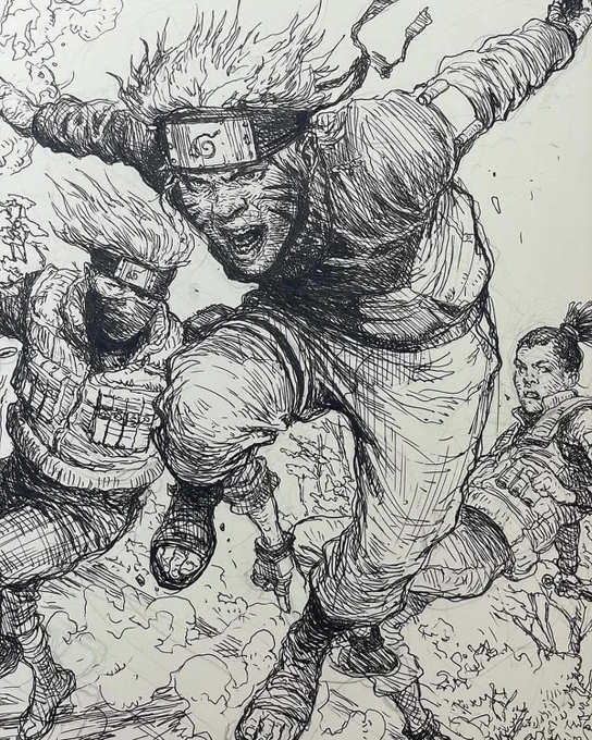 Naruto Sketch by @Karlkop 
https://t.co/L16usULB8q 