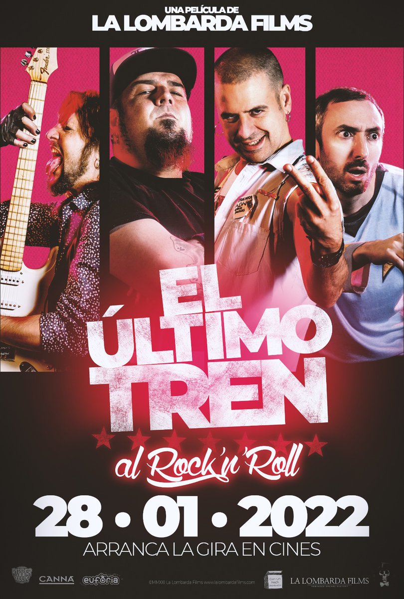 lalombardafilms's tweet photo. El próximo 28 de enero empieza la gira en salas de El Último Tren Al Rock'n Roll.
Primera parada #RubiCity 

#FelizAnoNuevo #ElUltimoTrenAlRocknRoll #quenotelocuenten #cine2022 #movies #ATENTOS https://t.co/gZhcUW3ouX