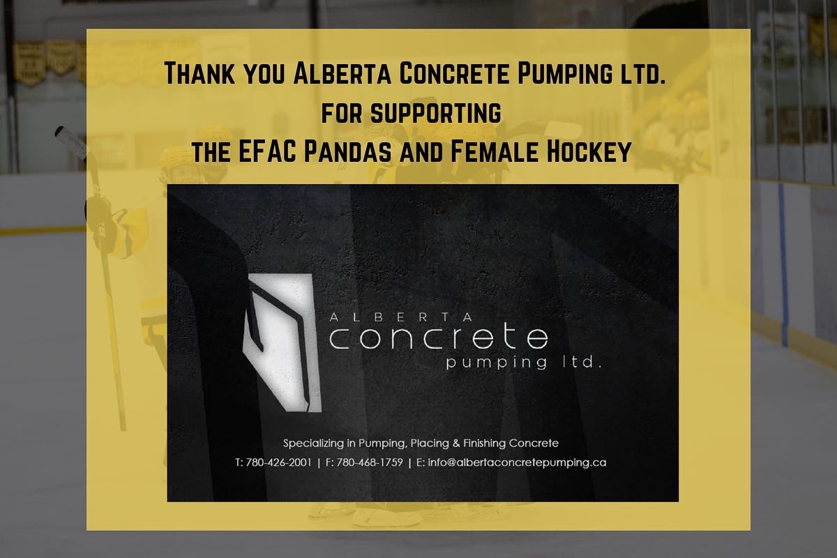 jroilerswhite's tweet image. Happy new year Panda Fam! 🐼 

Hope everyone enjoyed their holidays!T minus 3 days until your @EdmPandasAAA return to the ice for their first game of 2022 vs cross town rivals @stalbert_slash!

Shoutout to Alberta Concrete Pumping Ltd for your support.
