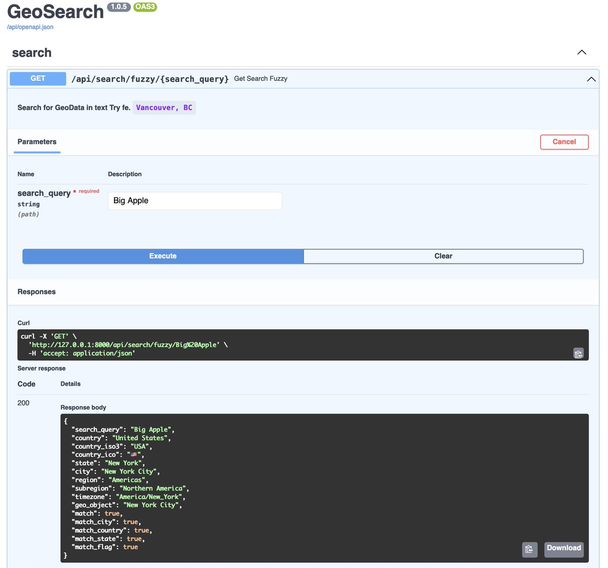 It took a while, but a new feature is on the way. I have added a new type of object - GeoObject and so it will be possible to match other objects such as the island of Tenerife or the "Big Apple" 🍏🌎👍
