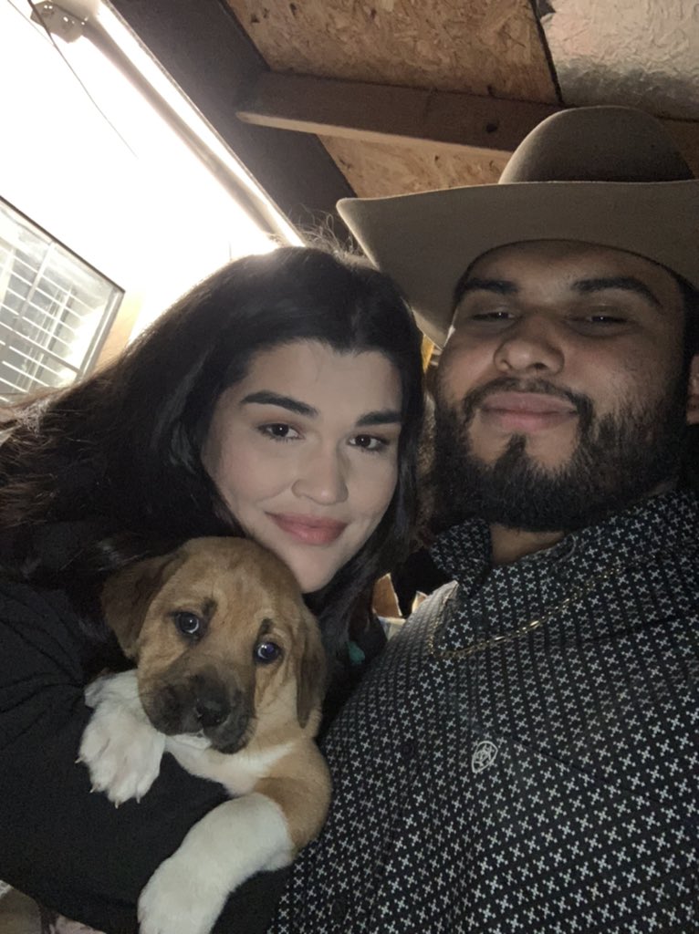 Melanie_S20's tweet photo. We are dog parents ❤️💍 https://t.co/lzuO69vATk