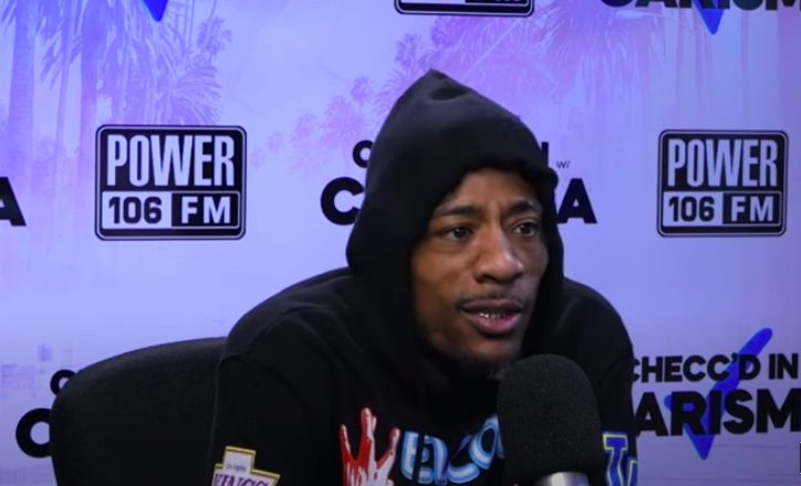 Power106LA's tweet photo. Solo Lucci speaks on Chris Brown selecting him over Bun B for “Wrist” collab &amp; details new music coming in 2022 🔥👏🏽✅
•
@SoloLucci @DjCarisma #CheccdIn
•
[WATCH] https://t.co/Mr1pSp4qDa https://t.co/8qENFD5S8W