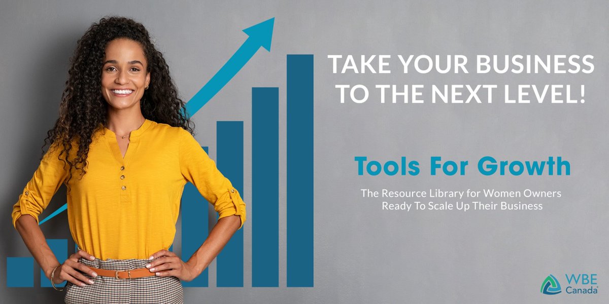 WBECanada's tweet photo. Want to accelerate your business readiness for large contracts? We will help you navigate your journey in the right direction - faster than you could do on your own! Get your access to WBE Canada's #toolsforgrowth and Start Upleveling Your Business TODAY!
https://t.co/Xq43k1MzBR https://t.co/nqqvFREMhx