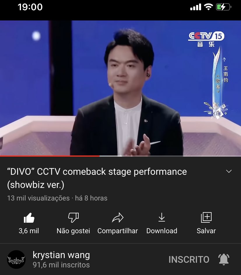 KrystianBR's tweet photo. Estão todos aí? Vamos dar início a nossa Stream Party.
Postem aqui o print de vocês assistindo a performance de “Divo” no youtube.

Obs: Lembre-se de estarem com a conta logada! https://t.co/5zF2mAlzqc