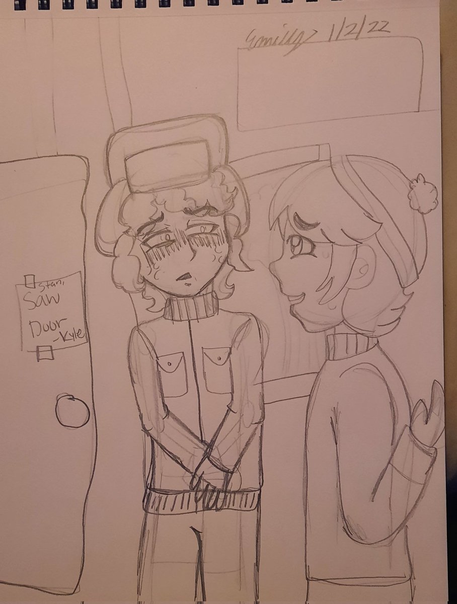 emikonekolve's tweet photo. #spstyle #SouthPark #drakeandjoshmeme #stanmarsh #KyleBroflovski That one treehouse episode of South park made me think of the drake and Josh episode. https://t.co/GI0KPZWUTE