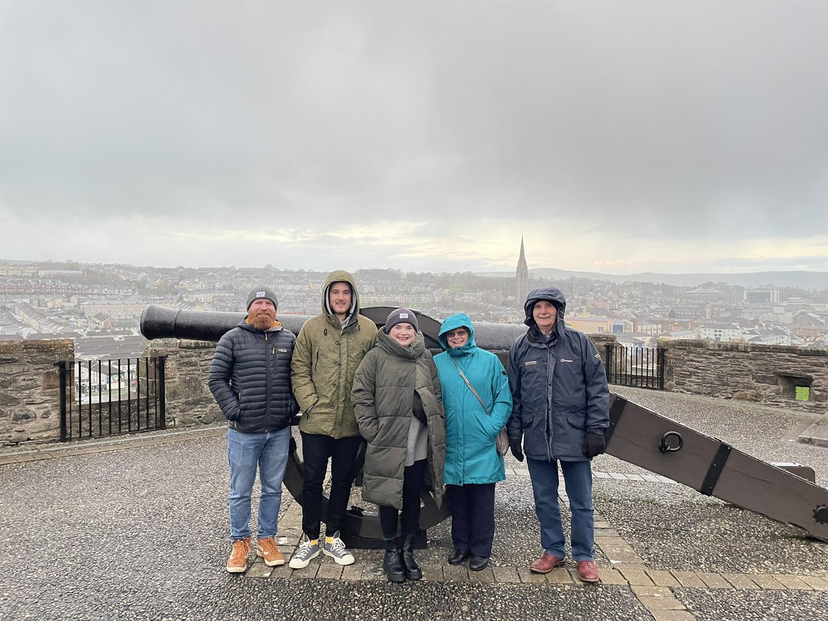 DerrieDanders's tweet photo. Thanks to the guests who joined me on my tours in the Autumn and Winter of 2021 some are shown below. Also the many who bought audio tours from VoiceMap. I look forward to a happy and healthy 2022 with more visitors to the city and guests on my tours.
#derriedanders #derryvisitor https://t.co/dOYDNrCadm