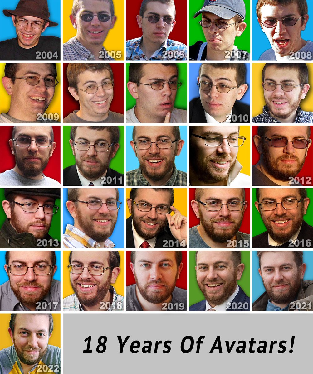 JonPaula's tweet photo. New year, new avatar! ๐
I even went back into the archives so I could include my first ever Facebook profile pic from when I was 18.
#throwback #newprofilepic #jpb4ig #avatar #profilepic https://t.co/4wXBn6uKgo