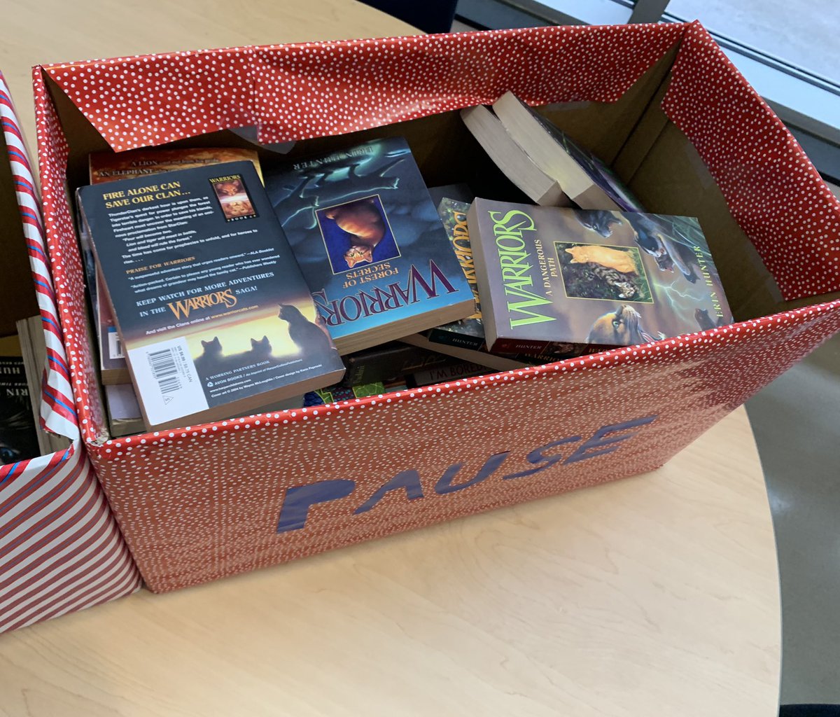 aviationhs's tweet photo. Thank you @aviationhs community for your awesome support for the #playorpause NHS book drive. You donated over 430 books for #treehouseforkids https://t.co/eOFVPqoaso
