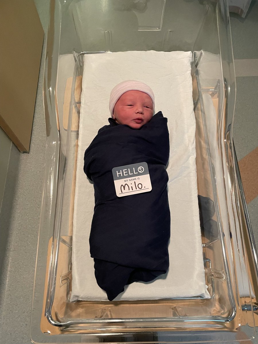 Happy New Years from the newest member of the Metcalf family, Milo James Metcalf! ❤️❤️❤️