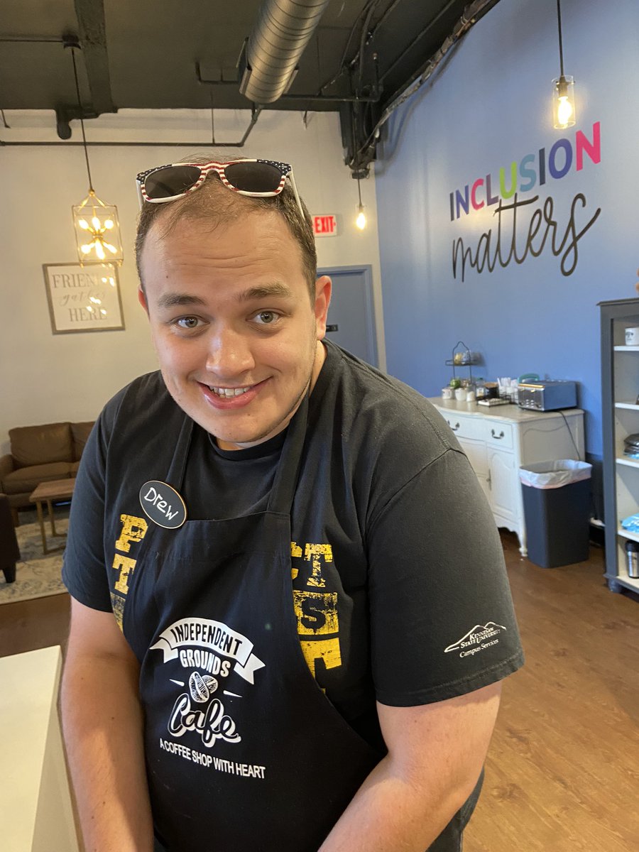 indiegrndscafe's tweet photo. Today is Drew’s 23rd Birthday! Come in tomorrow and wish him a Happy Birthday! We’re open 8 a.m. to 5 p.m. and can’t wait for the chance to serve you! ☕️
#independentgrounds
#inclusionmatters
#godrew
#happybirthday
#wereopenforbusiness
#supportlocal
#shopsmall
#kennesaw
#ksu https://t.co/4WUGRcpLGA