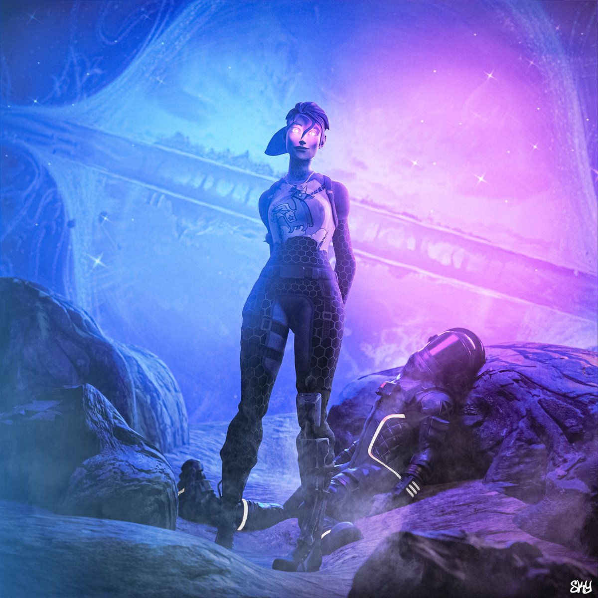 "Fortnite Flipped"

Haven't done a Fortnite related piece in a while and decided to make one.

Lemme know what you think!

#FortniteFlipped #fortnite #art #blender #artwork
