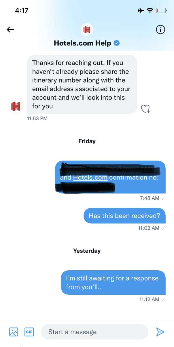 mayrmahatme's tweet photo. After using @hotelscomhelp for my travels 4 over 8 years and supposedly called their Hotelrewards Gold member, received one of their worst service ever (or probably not yet heard back from them for over 72 hours) for a current stay which I had reached out to them for! @roomvalue https://t.co/eUlWaltW6K