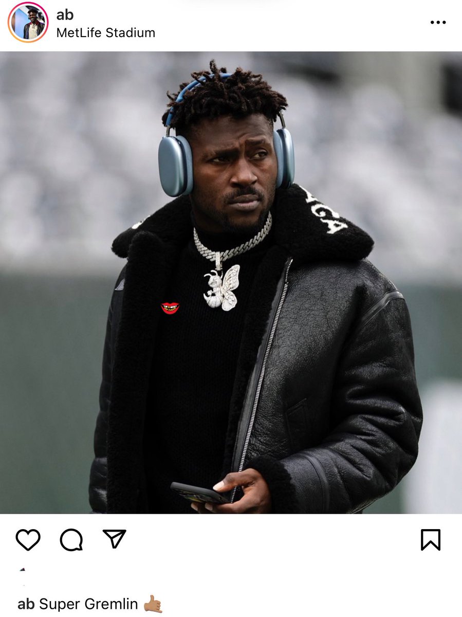SaycheeseDGTL's tweet photo. Antonio Brown just posted this on Instagram.. https://t.co/WUlufoBEDx