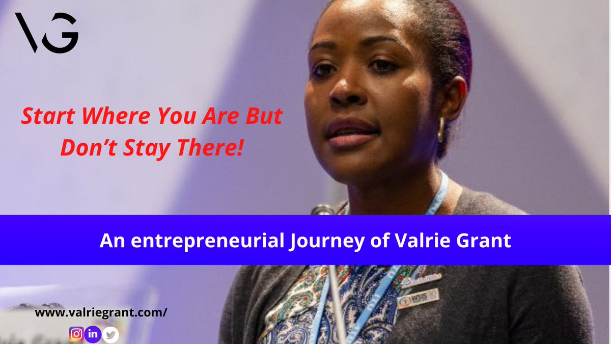 Failure in business is a fact of life that as an entrepreneur you must embrace.
There must be a conscious effort to minimize the cost of failure &amp; a plan to recover quickly.
Here's a journey from selling mangoes to successfully launching GeoTechVision: valriegrant.com/post2
