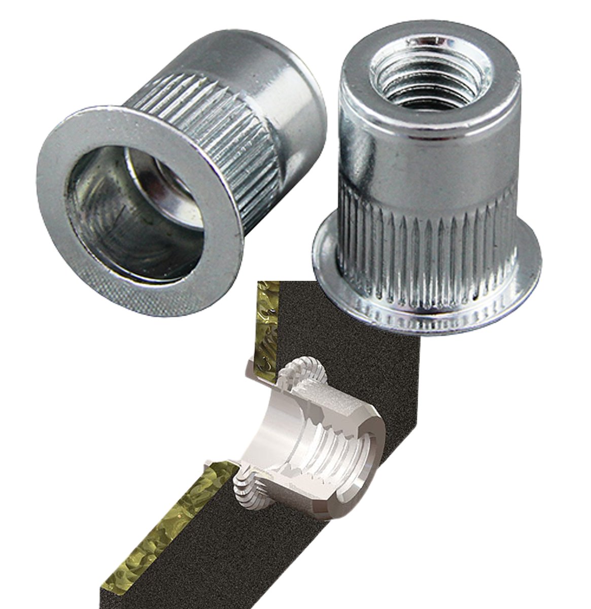 FRPEngineering's tweet image. #rivnuts can be used with #frp #pultruded members