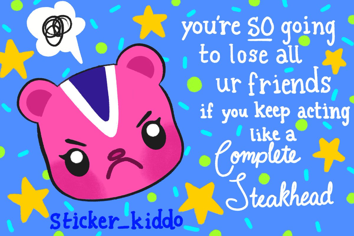 KiddoVioletArt's tweet photo. I love all the little quotes animal crossing characters say!! In the older games they used to be pretty rude sometimes, it was hilarious! ππ
#legallittle #legallittlesleague #abdl #littleart #littlespaceart #noncomart #nmik #ageplay #nonsexuallittlespace https://t.co/wq7OZVLML1
