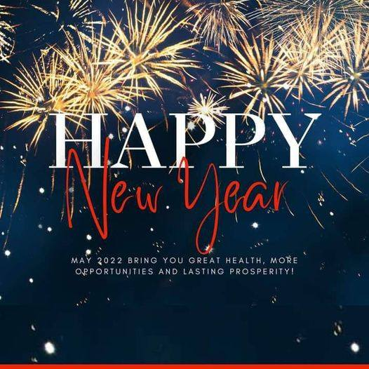 ProfMaine's tweet photo. Wishing everyone a happy, healthy and prosperous New Year! May the lessons and blessings of the year 2021 guide us unto the next year. 🙂😊

2022 will be a year of even more blessings! Believe! 😊😇 https://t.co/itrqDi7Glt