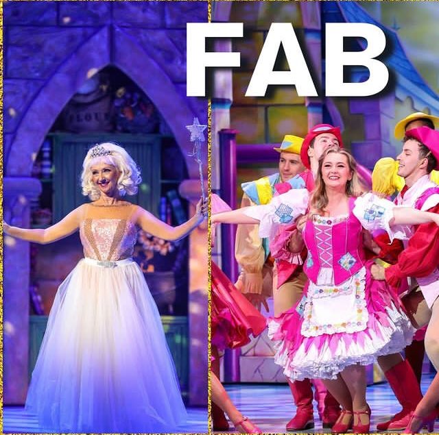 CinderSHamp's tweet photo. They say good things come to an end and tonight it has as the curtains have now closed for our magical cast the lovely @thedebbiemcgee, @CraigRevHorwood, Richard Cadell, @Sootyandco, Daniel Norford, @georgiamcarr and @Gnaucky at the @mayflower Theatre ✨ https://t.co/9Yg0aI0u0V